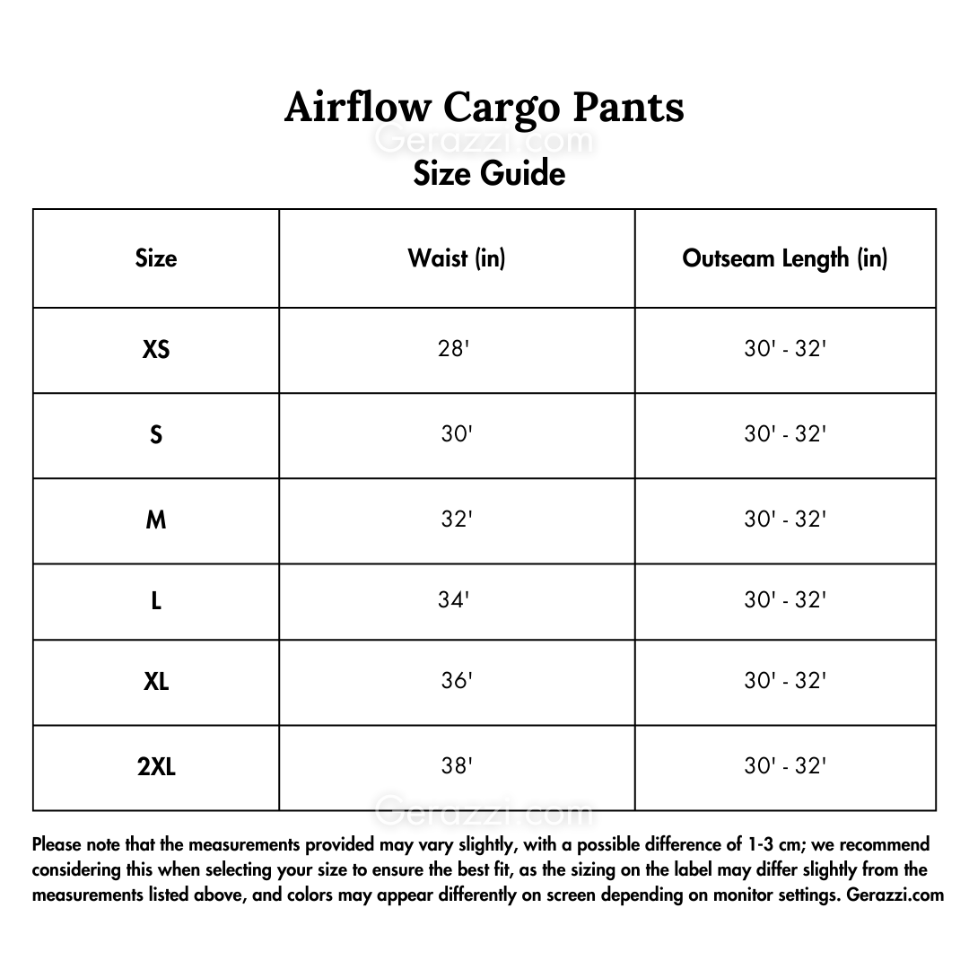 Airflow Cargo Pants