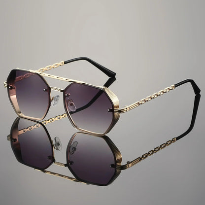 Cadenza Chain Link Sunglasses