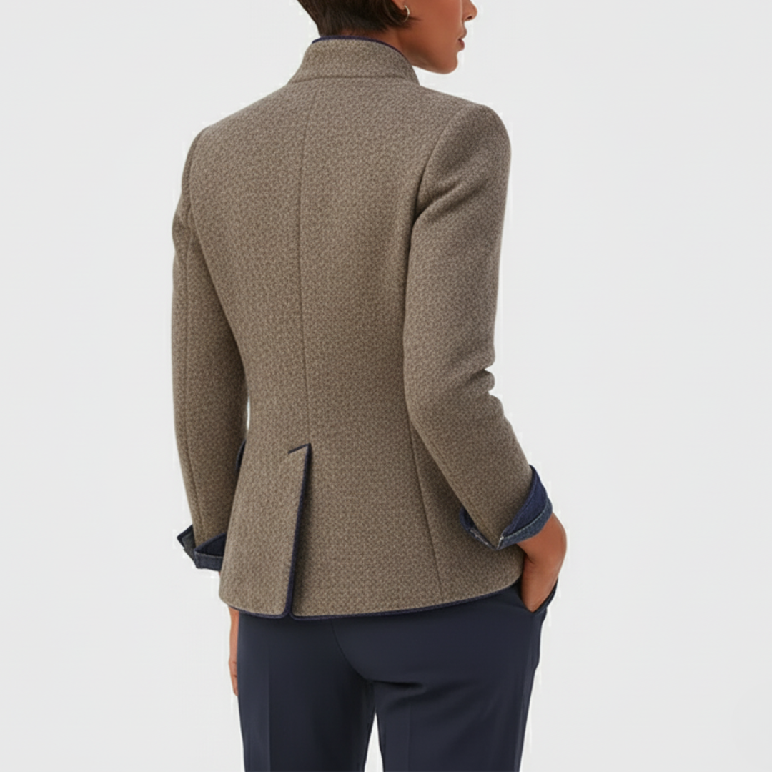 Salzburg Piped Wool Blazer