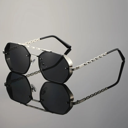 Cadenza Chain Link Sunglasses