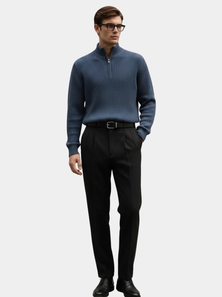 Classic Highland Quarter-Zip Sweater