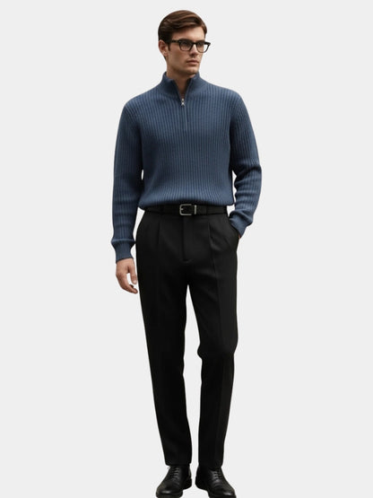 Classic Highland Quarter-Zip Sweater