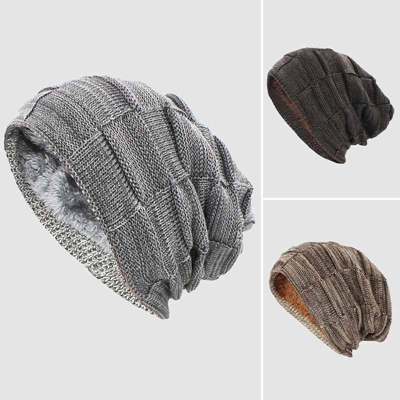 Atlas Grid Fleece Beanie
