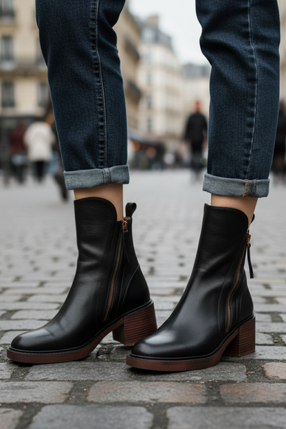 Belle Étoile Nice™ | Garciel – Elegant and Timeless Ankle Boots