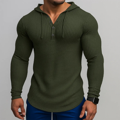 Hudson Waffle Hoodie