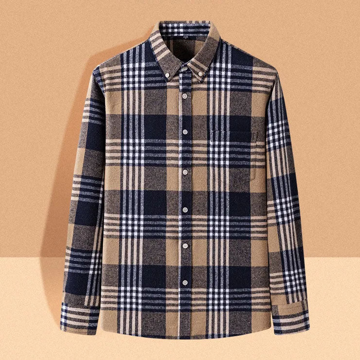 Hudson Cotton Flannel Shirt