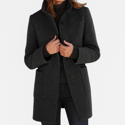 Stella™ | Women’s Coat with High Collar