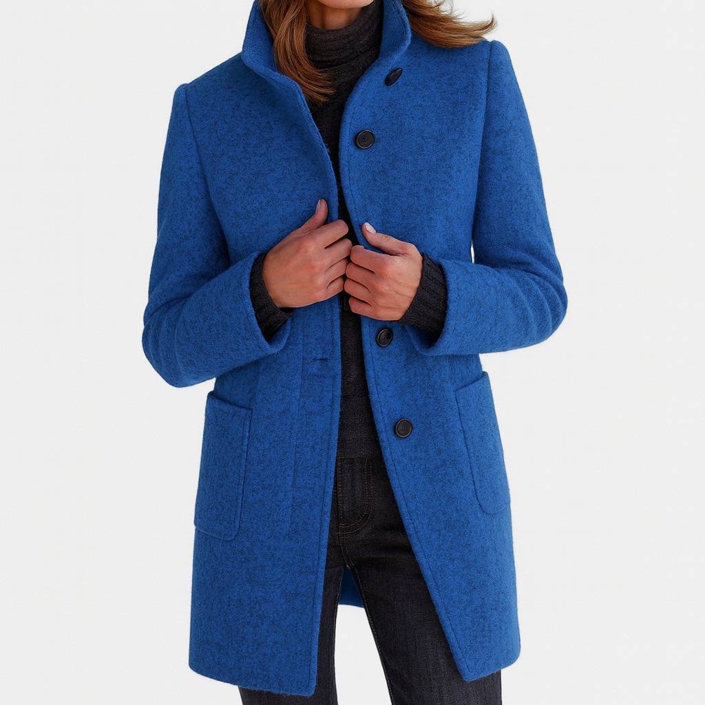 Stella™ | Women’s Coat with High Collar