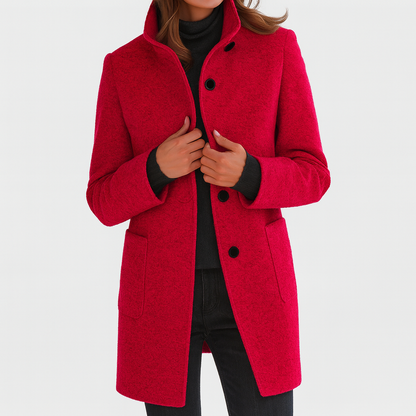 Stella™ | Women’s Coat with High Collar