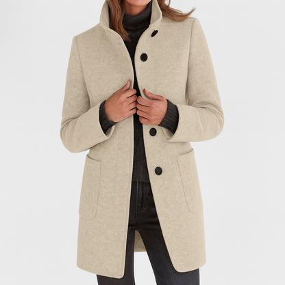 Stella™ | Women’s Coat with High Collar