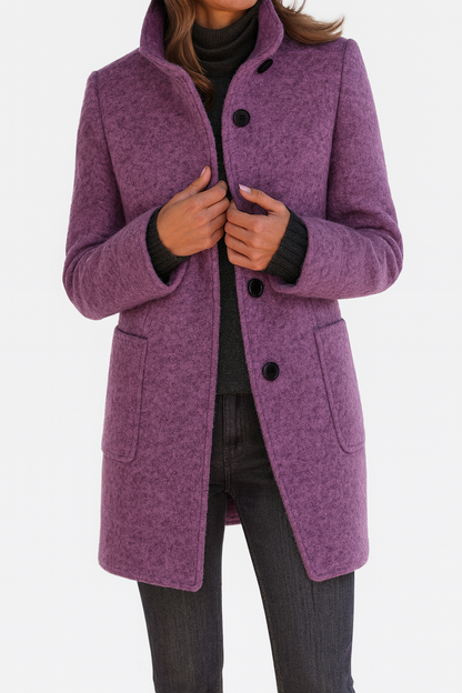 Stella™ | Women’s Coat with High Collar