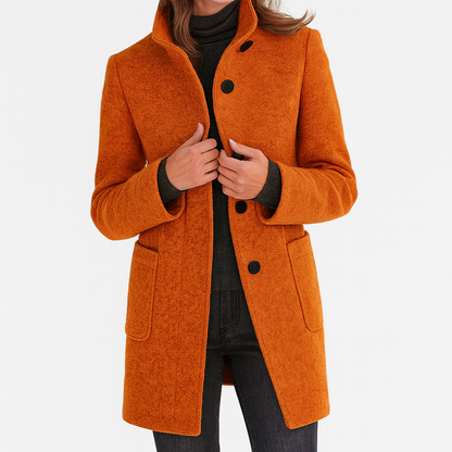 Stella™ | Women’s Coat with High Collar