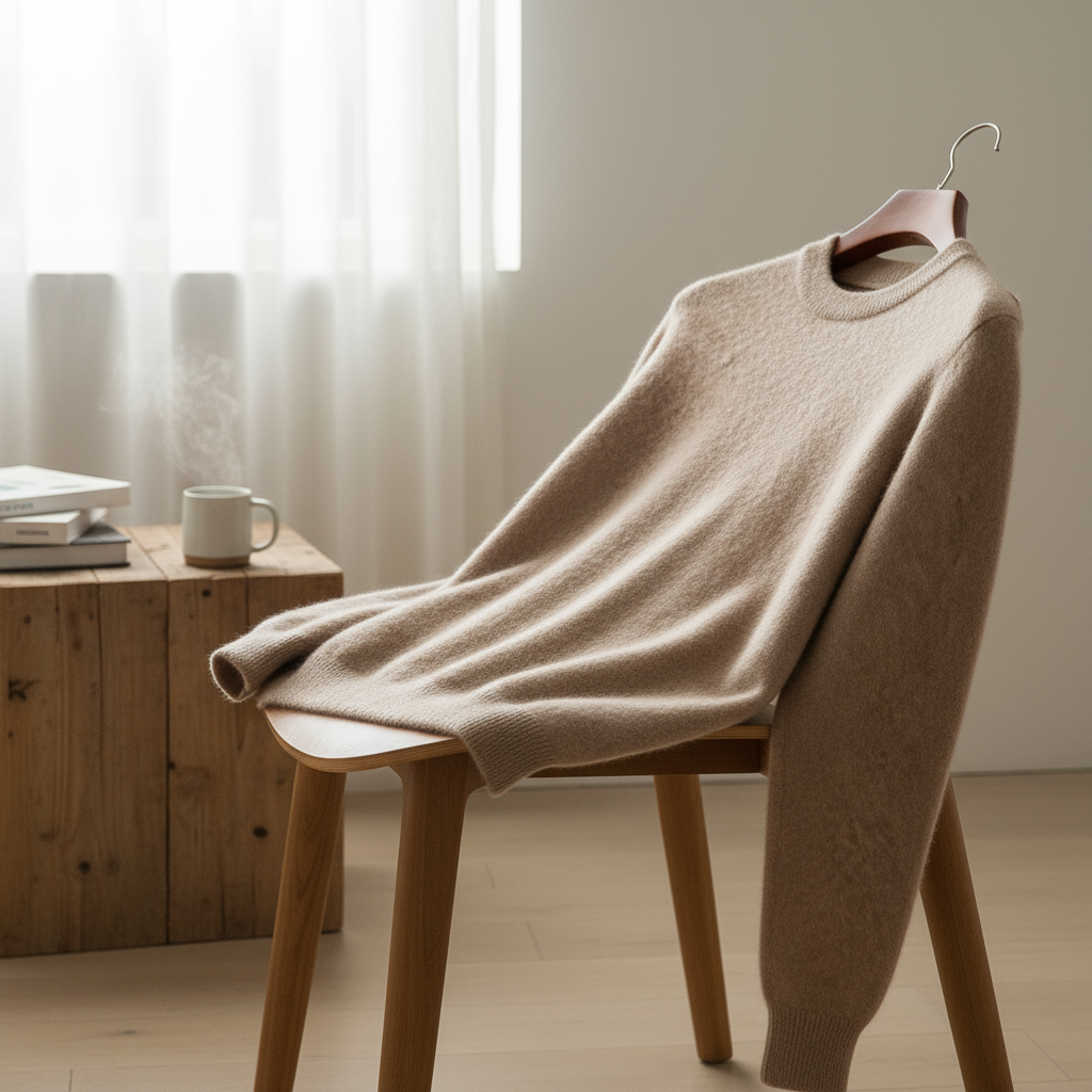 Lucien Cashmere Crewneck Sweater