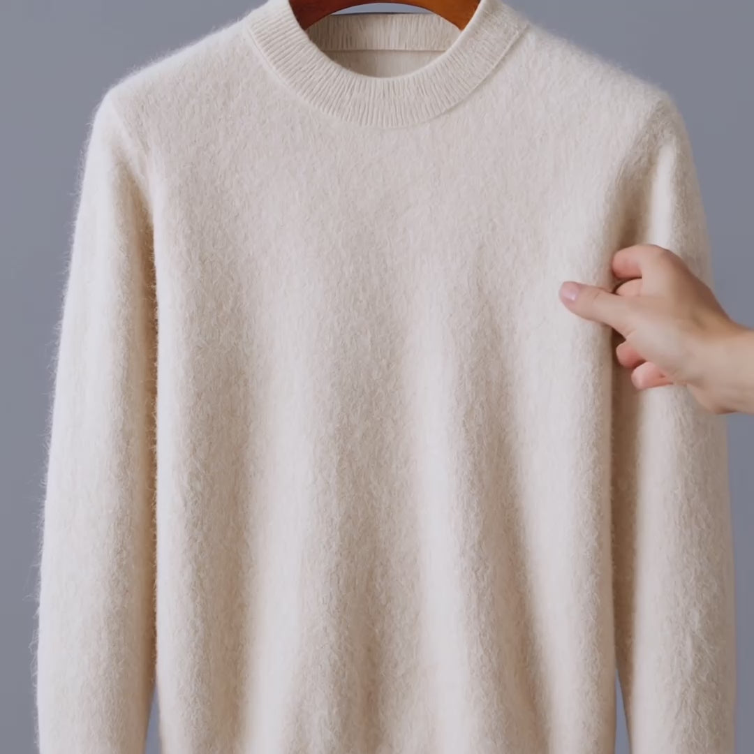 Lucien Cashmere Crewneck Sweater