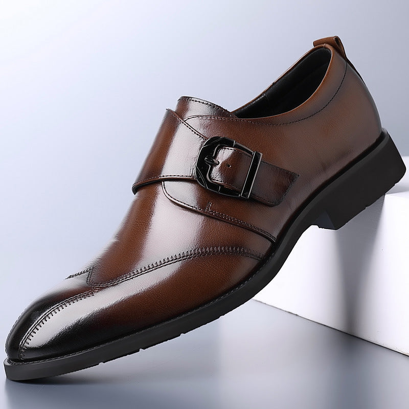 Lusso Italiana Faux Leather Loafers