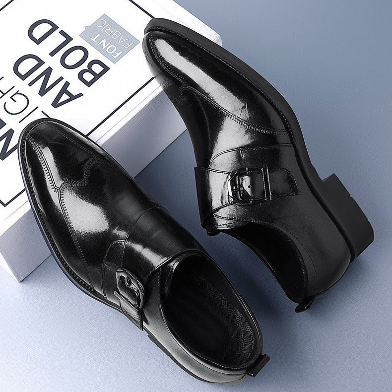 Lusso Italiana Faux Leather Loafers