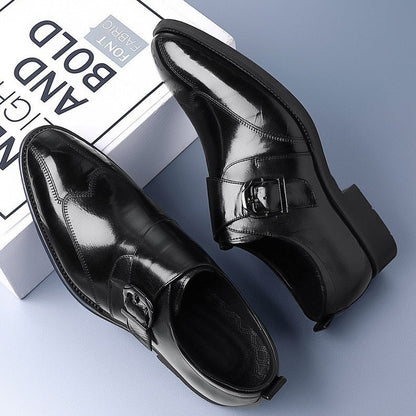 Lusso Italiana Faux Leather Loafers