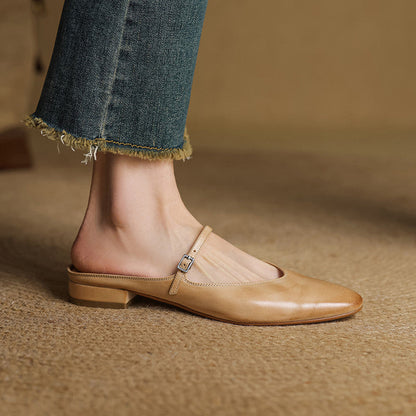 Monro Genuine Leather Mule