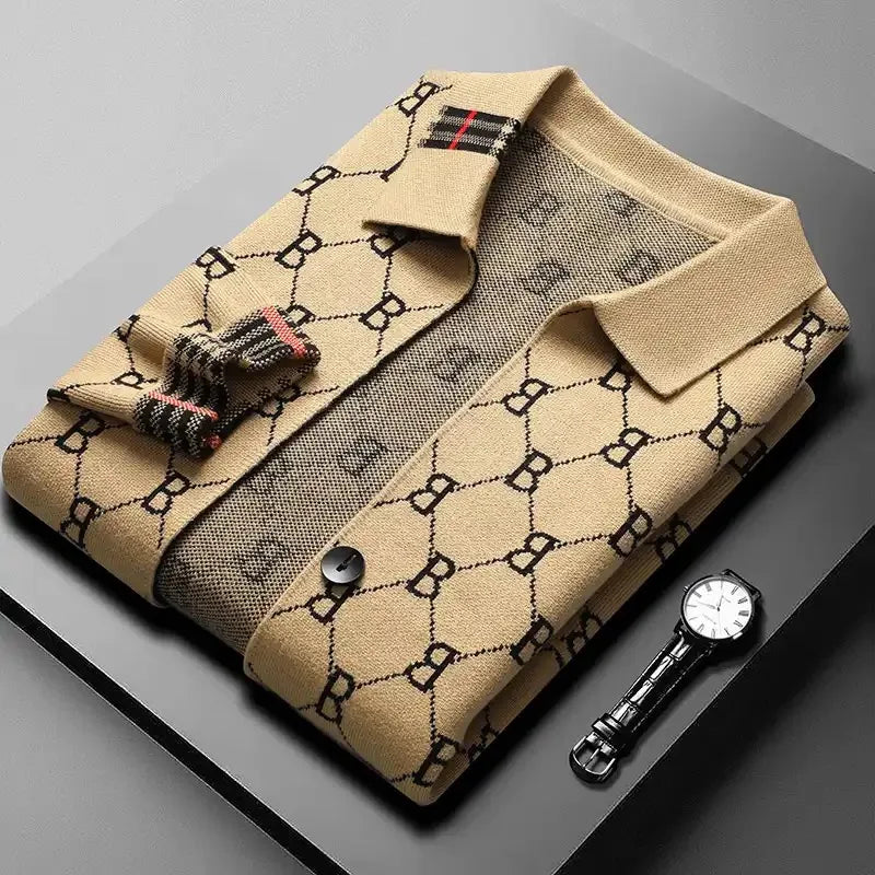 Belmont Jacquard Cardigan