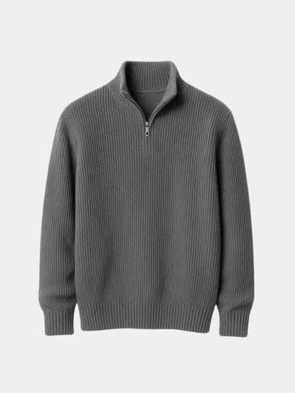 Classic Highland Quarter-Zip Sweater