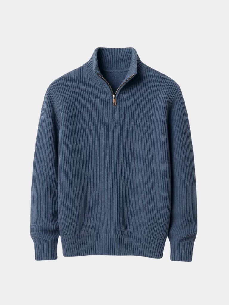 Classic Highland Quarter-Zip Sweater