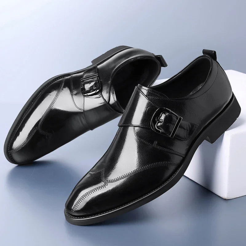 Lusso Italiana Faux Leather Loafers