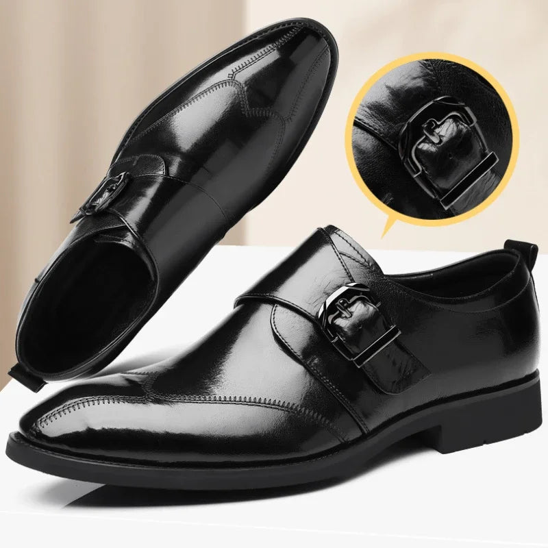 Lusso Italiana Faux Leather Loafers