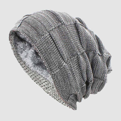 Atlas Grid Fleece Beanie