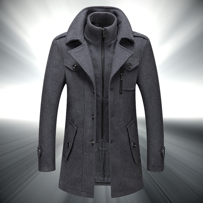 Lucenti Wool Overcoat