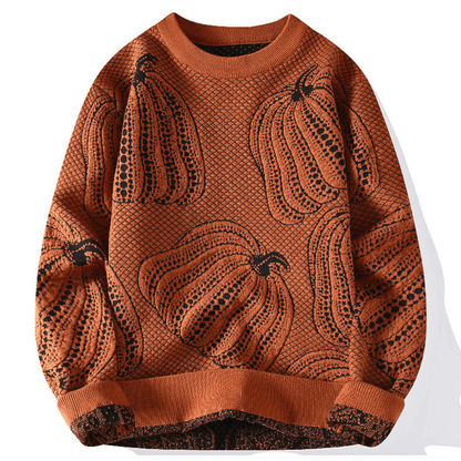 Pumpkin Knit Sweater