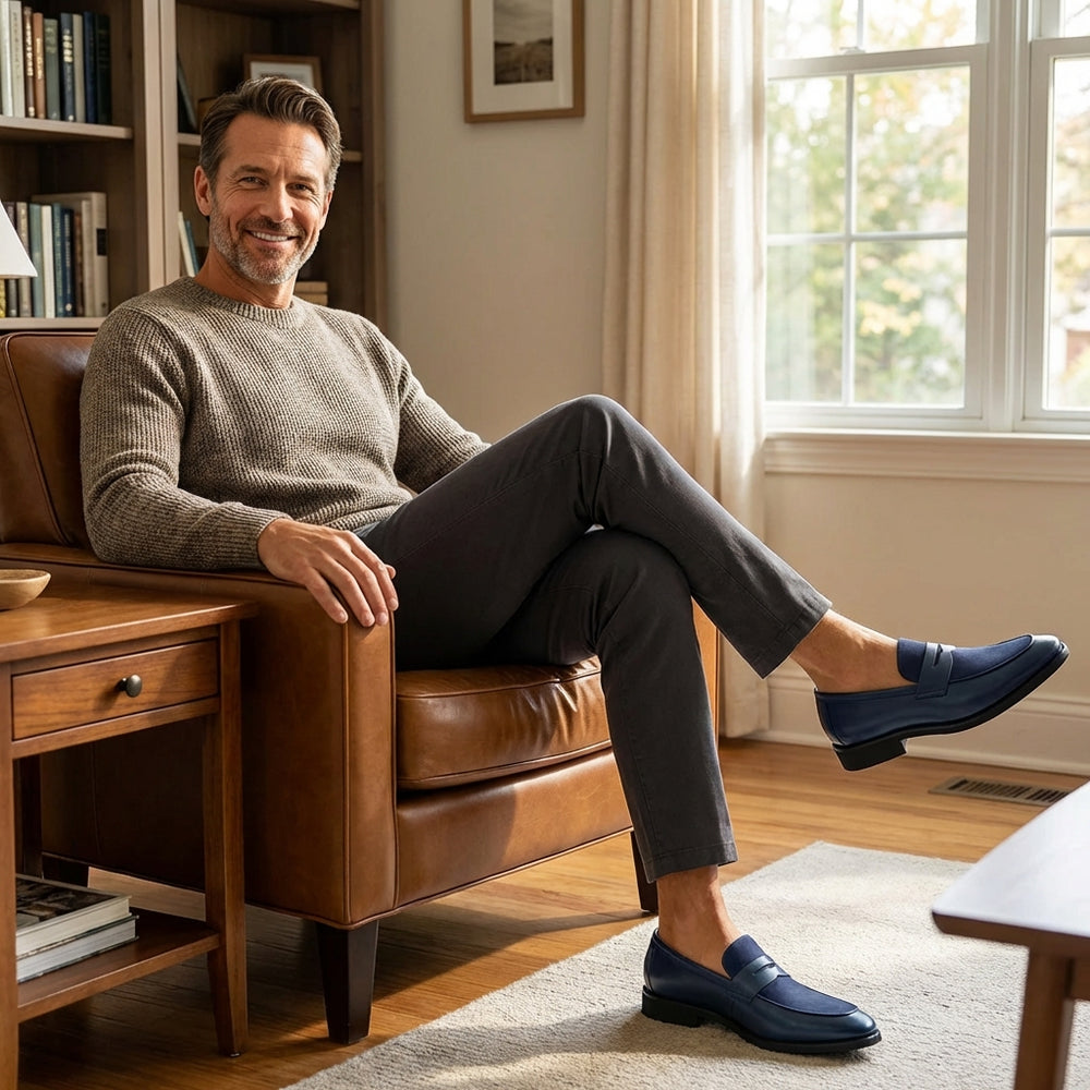 Marco Italian Penny Loafers – Calder Oak